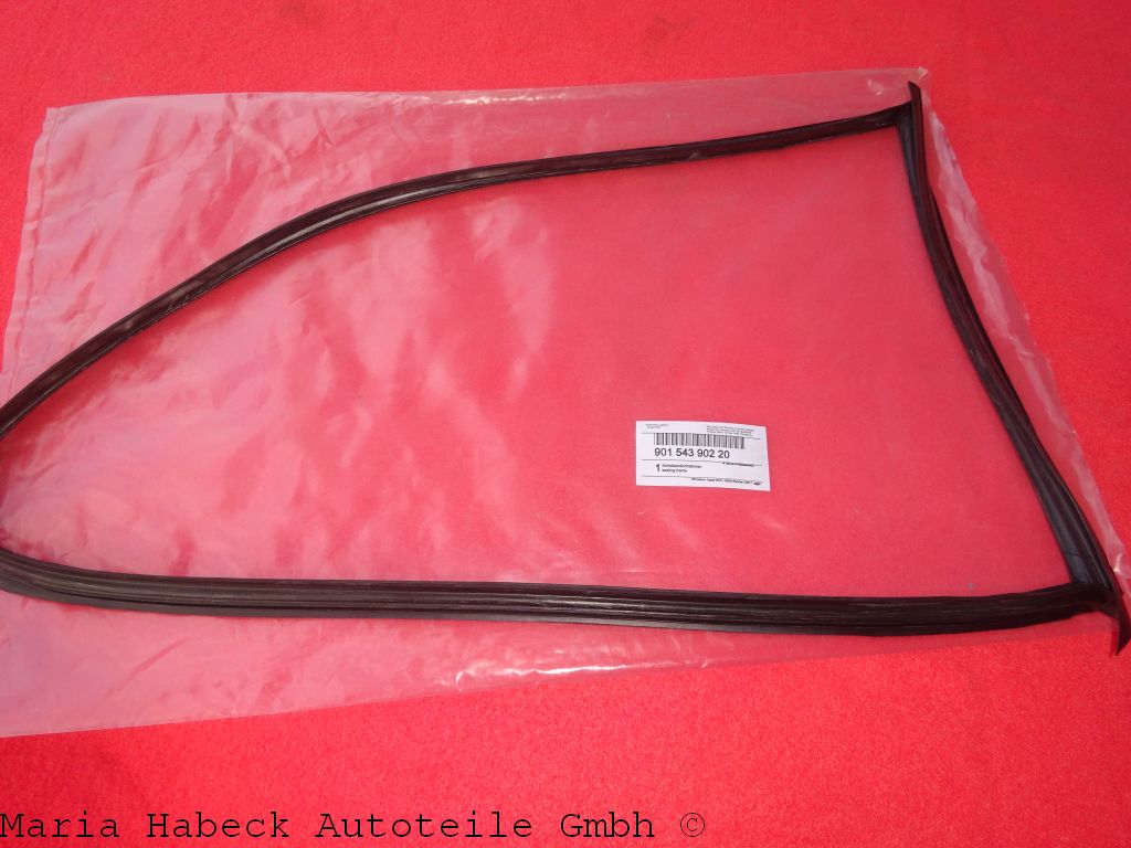 TMP Rear window seal Coupe right Porsche year 65-77 90154390220