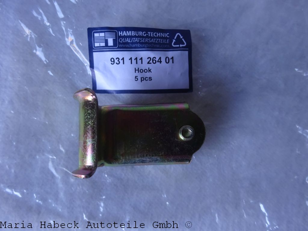 HT Mounting hook for rear silencer  for Porsche 924 / 944 / 944 S2  93111126401