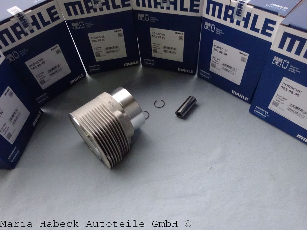 Mahle Piston and Cylinder Assy Set 6 Porsche 3.3 Turbo 5039890 93010396904 Mahle Piston and Cylinder Assy Set 6 Porsche 3.3 Turbo 5039890 93010396904