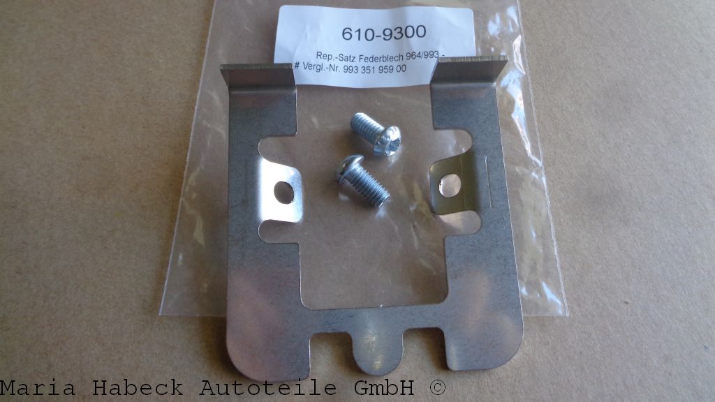 CPS Repair kit spring plate front brake caliper 993  993 351 959 00