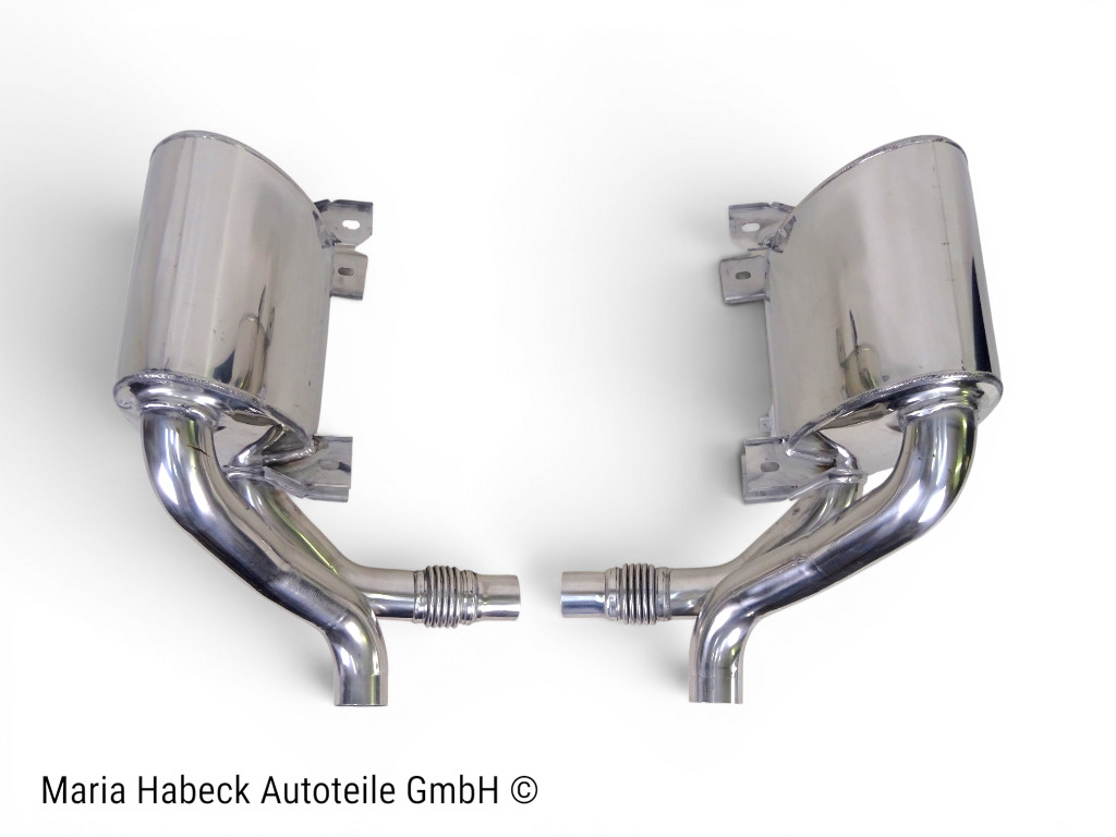 JP Sportschalldämpfer Edelstahl  für Porsche 997 Bj. 04-08  97.300S  99711121102