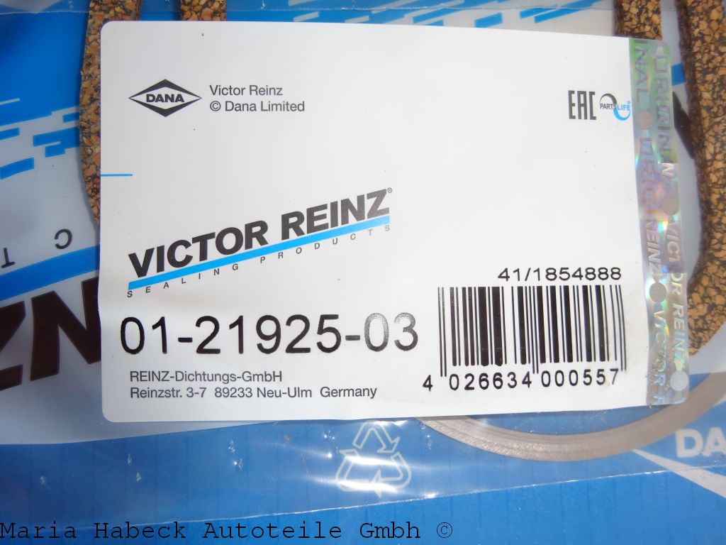 Reinz full set Porsche 914 1.7 year 69-73 01-21925-03 021198009B Reinz full set Porsche 914 1.7 year 69-73 01-21925-03 021198009B