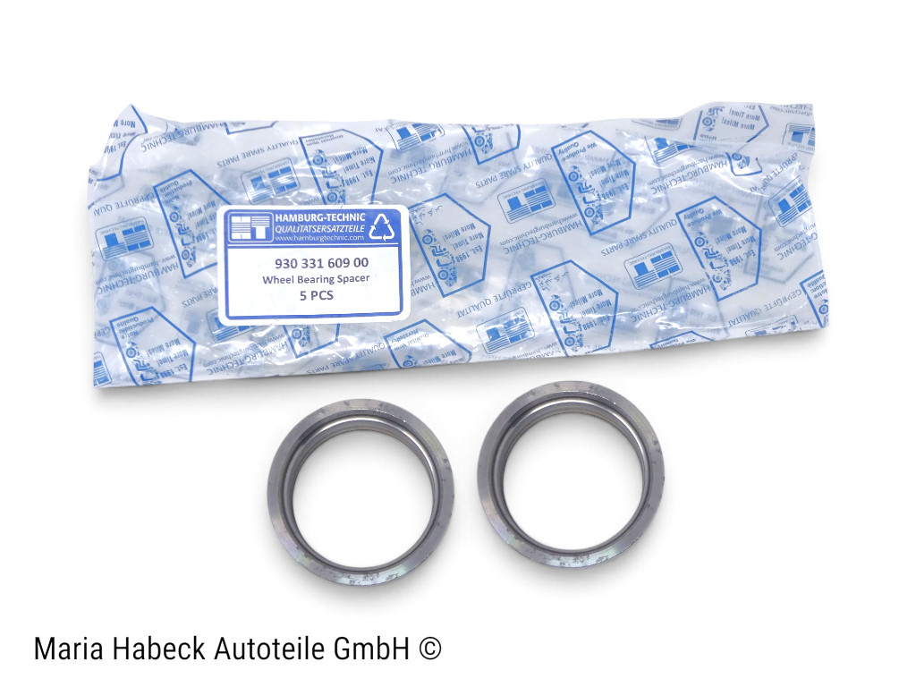 HT Radlager Distanzhülse Abstandring Turbo SET2  Porsche 930 75-89  93033160900