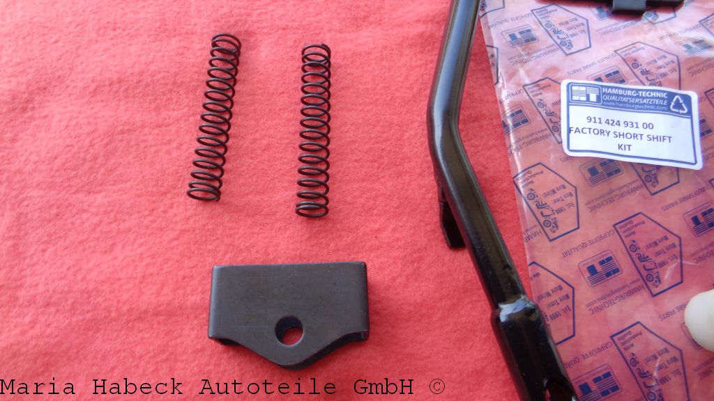 Short shifter for 915 cpl with spring and pawl