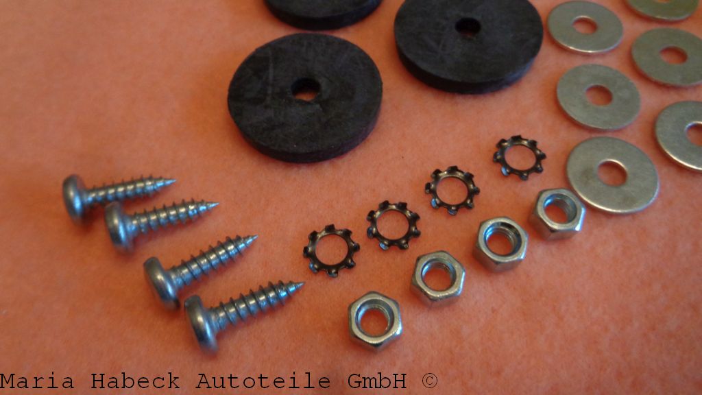 Stilcars front licence plate holder Porsche 911/ 912 complete 90170105124