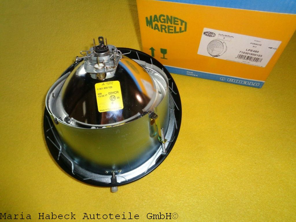 MM Scheinwerfer Rand schwarz 911 74-88   91163111302  /  710301800103