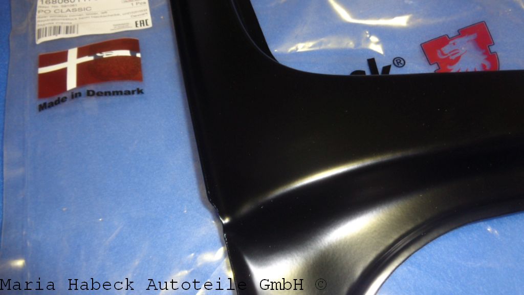 JP Rep Blech Heckscheibenrahmen links   591061