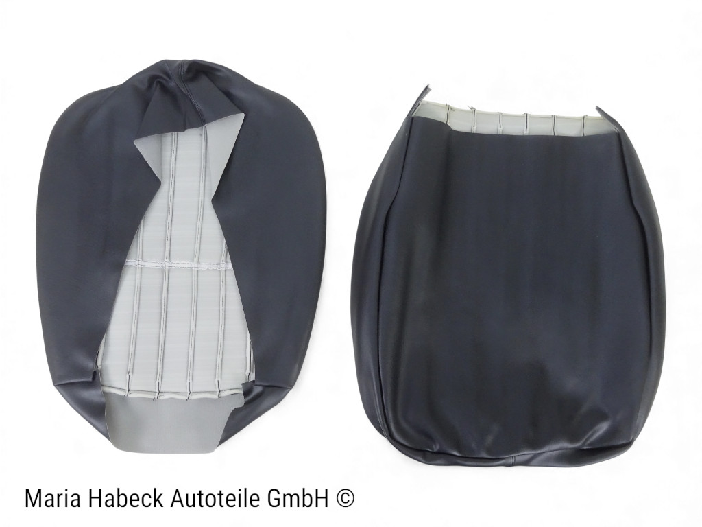 S-Trim Vinylbezug  Porsche  356 Sitzbezug schwarz   links / rechts  1960-1965