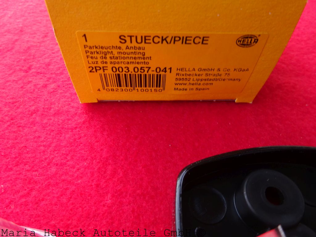 Hella Zusatzleuchte Lufteinlass  für Porsche 911 Bj. 65-98  2PF003.057-041