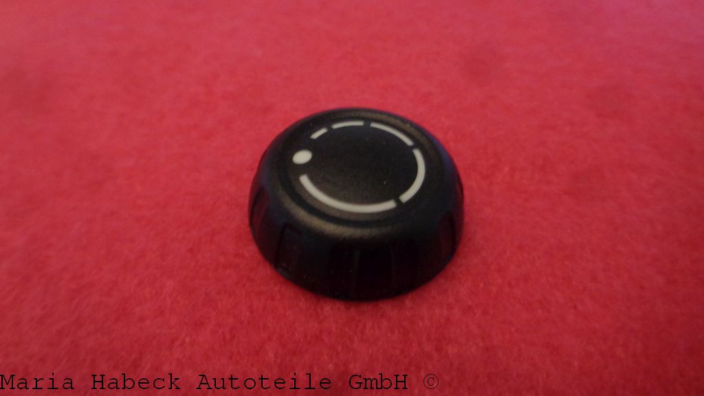 OE  Knob PCM radio black matt  for Porsche 987 / 997  99764220100A05