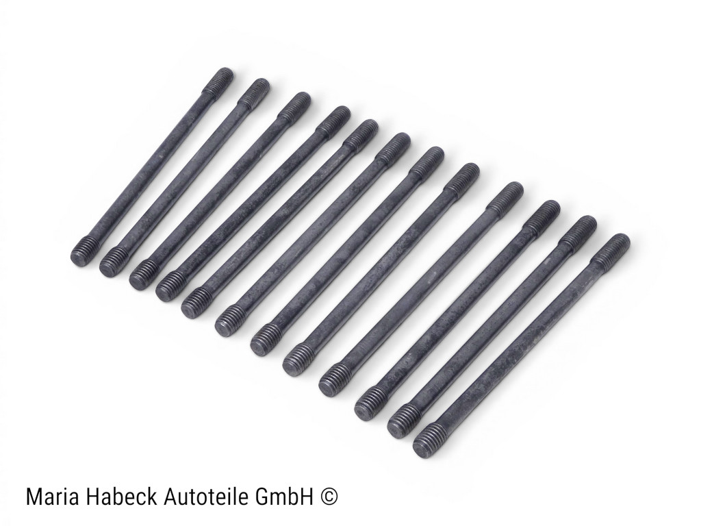 thumbnail image 2 of Partworks 4x Headlight Bolts Set For Porsche 911 G 2.7 SC 3.2 964 - Special Spherical Screws, Chrome Finish 2 of 2