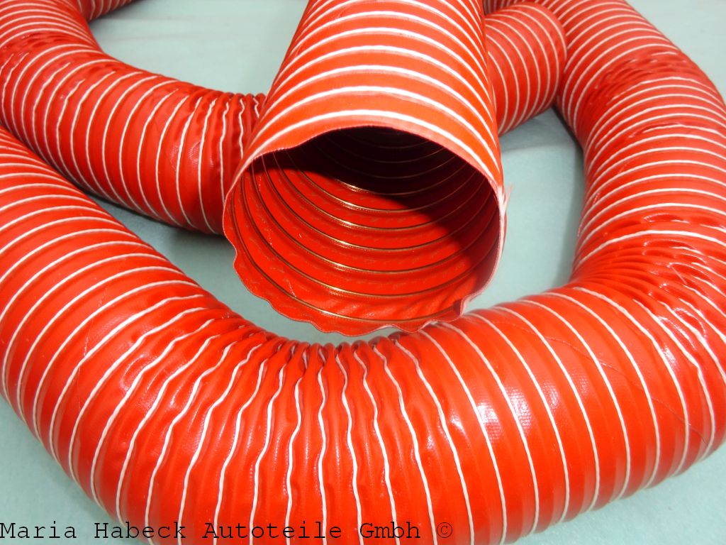 HT  Heater flap hose red 76.2 mm 4 meters  for Porsche 964  96457278500