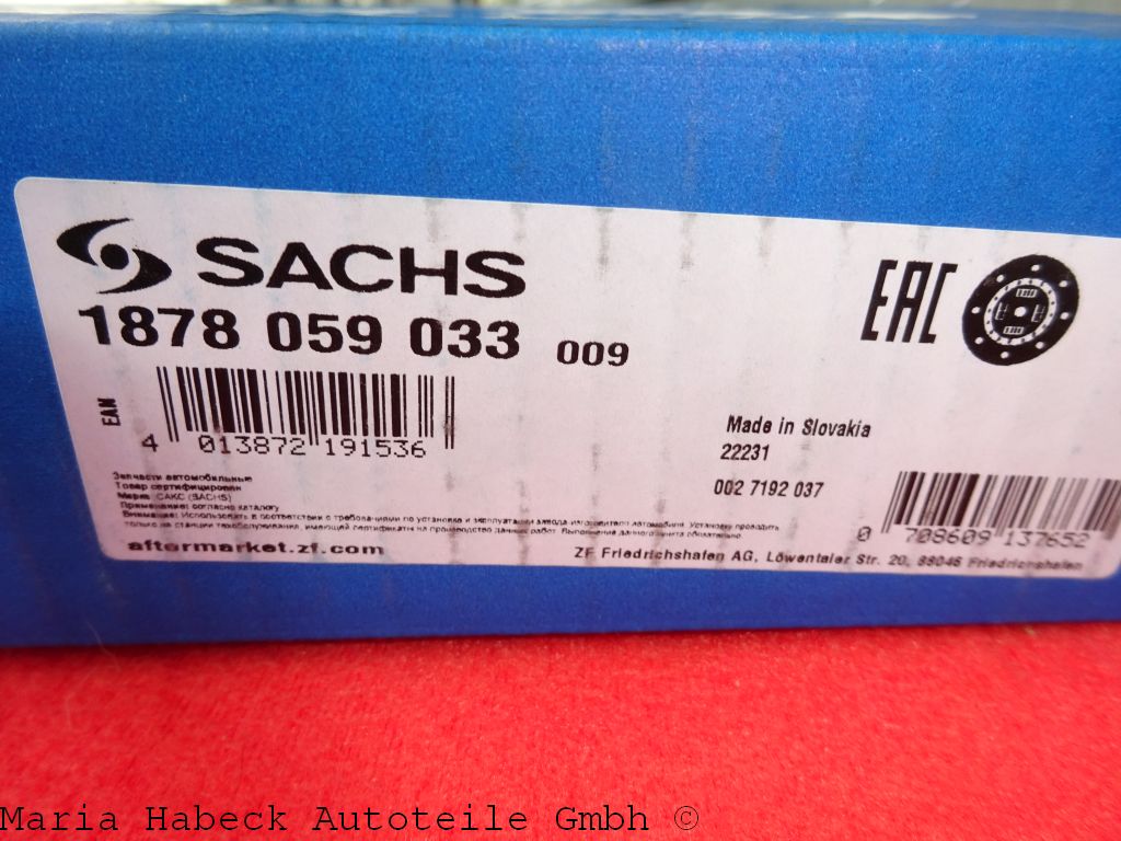 Sachs clutch drive plate Porsche 996 3.6 Turbo 1878059033 99611601353