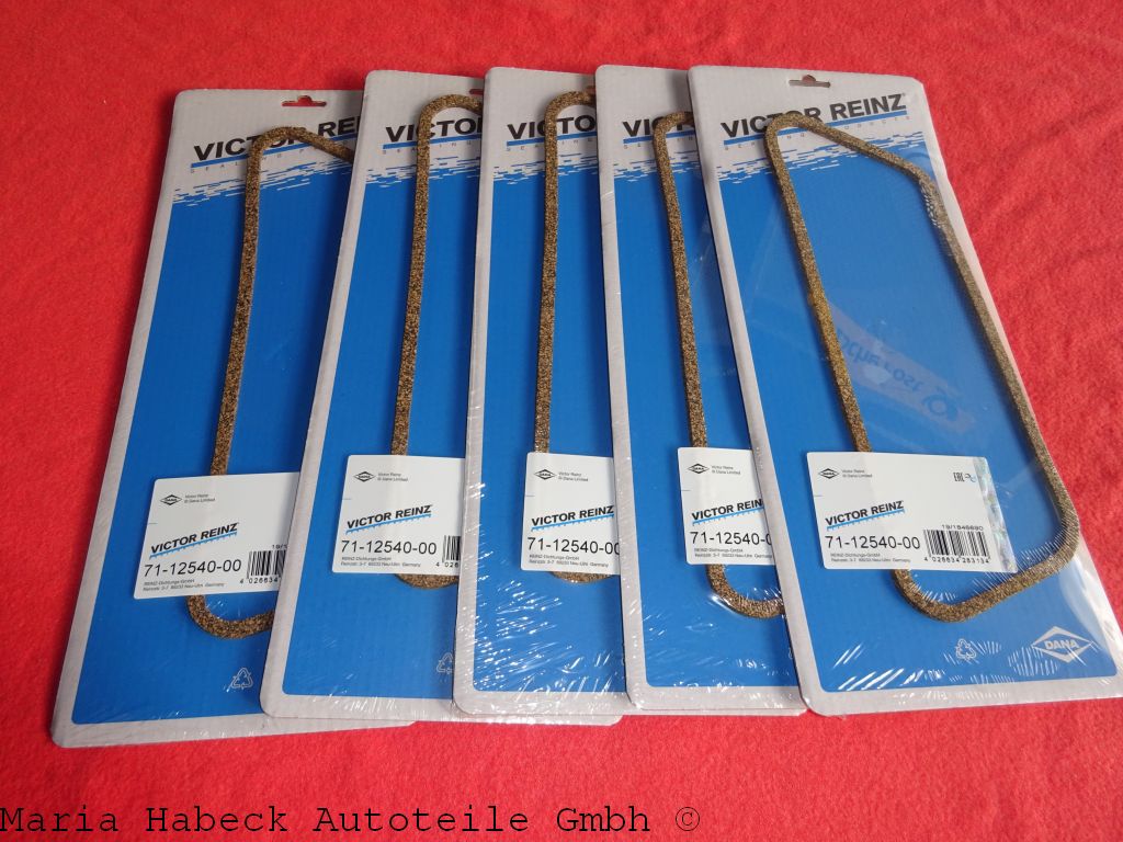 Set 5x Reinz Ventildeckeldichtung Porsche 356 / 912  71-12540-00  61610495100