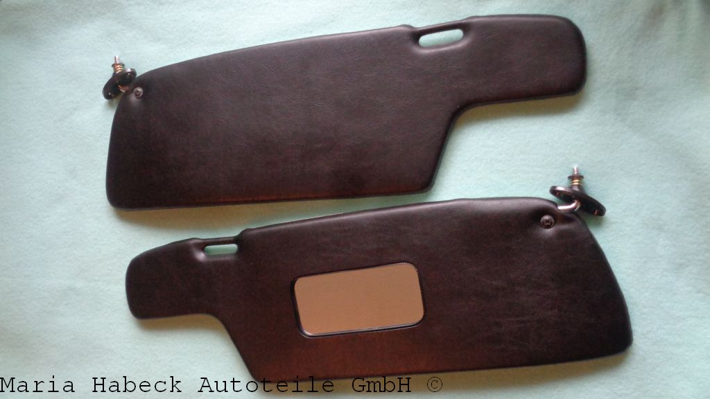 JP Sun visor SET  black / white 911 68-77  1689800110