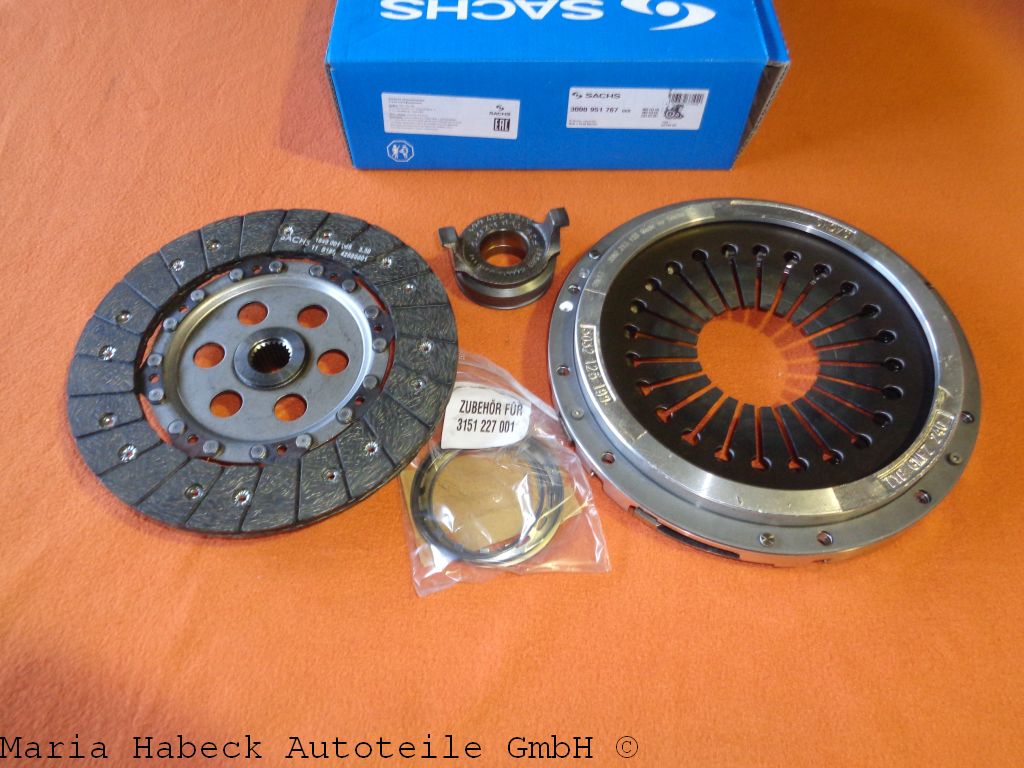 Sachs clutch set with release bearing Porsche 968 3000951767 96811691100 Sachs clutch set with release bearing Porsche 968 3000951767 96811691100