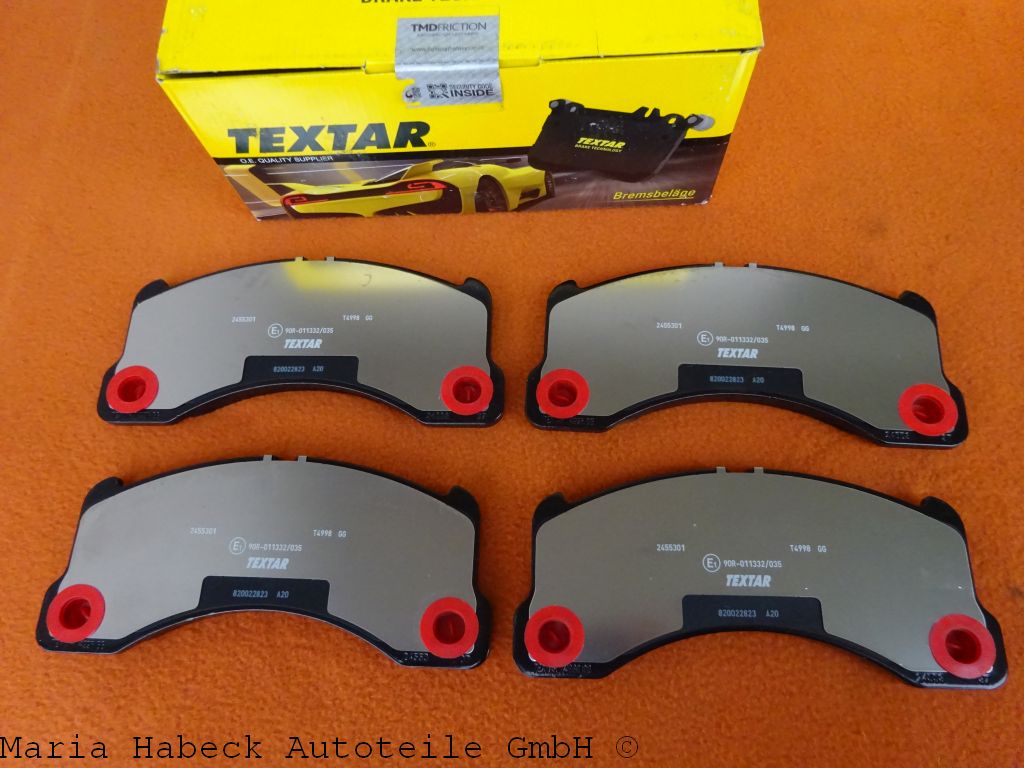 Textar Brake pad repair set front  Porsche Cayenne 955 / Panamera  95535193962