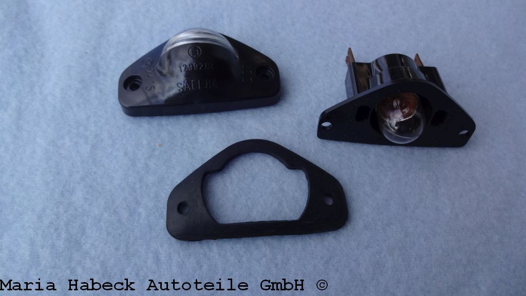 JP License plate light complete   for Porsche 911 year 74-89   91163162004