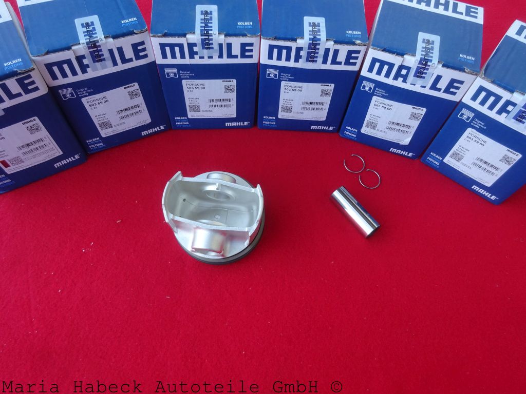 Mahle Kolben Set 6 Porsche 911  2,7 K-Jet 165 / 175 PS  503 59 00  PCG5035992
