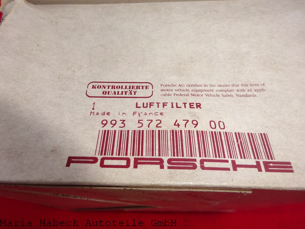 OE Cabin air filter / pollen filter  for Porsche 993 year 93-98   9935724790