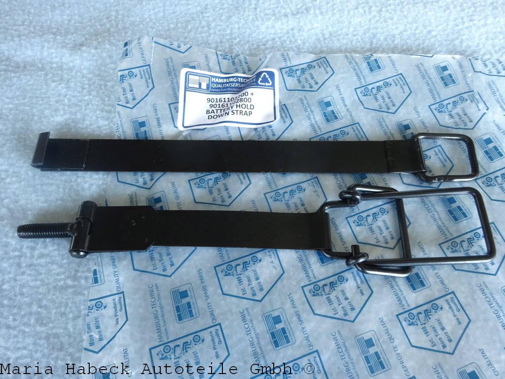Stilcars Stainless Steel Battery Strap  911/ 912  year 1969-1973
