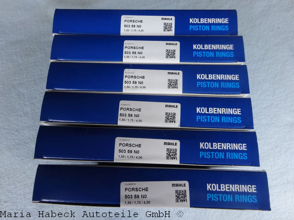 Mahle piston ring set 911 2.7 year 74-77  503 59 N0