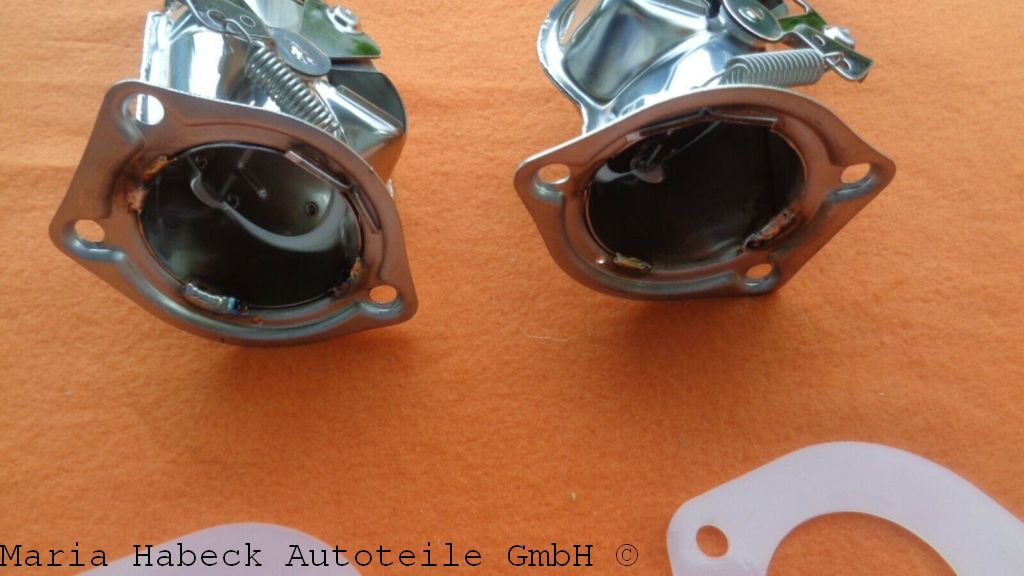 Stilcars heat control box set stainless steel with gasket 911 Bj. 84-89