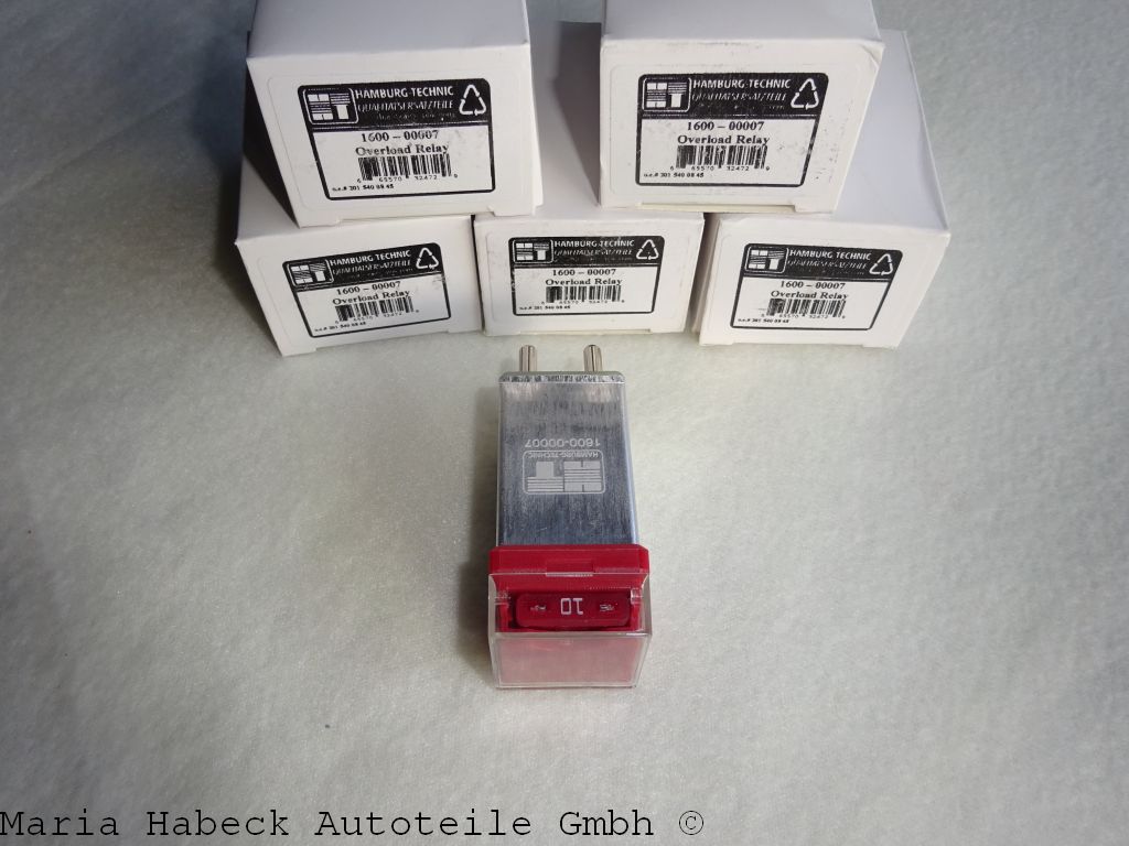 HT Relais  Mercedes Benz Überspannungsschutz SET 5    ABS  W 126  2015400845