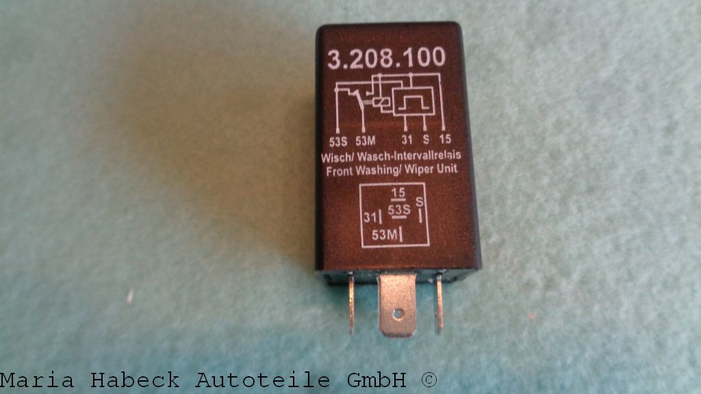 KAE Scheibenwischer Intervall Relais Porsche 924/944   3.208.100   477955531A