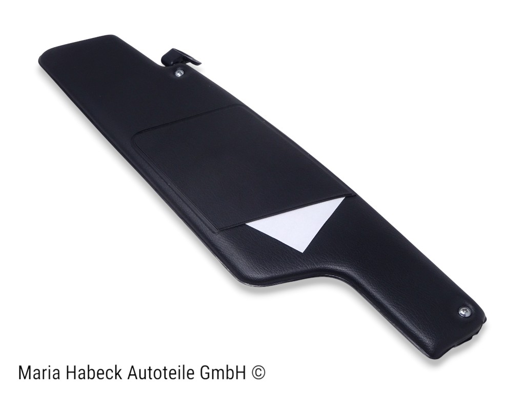 S-Trim  Sonnenblenden  SET  Porsche 914  schwarz  mit  Spiegel   91473104412