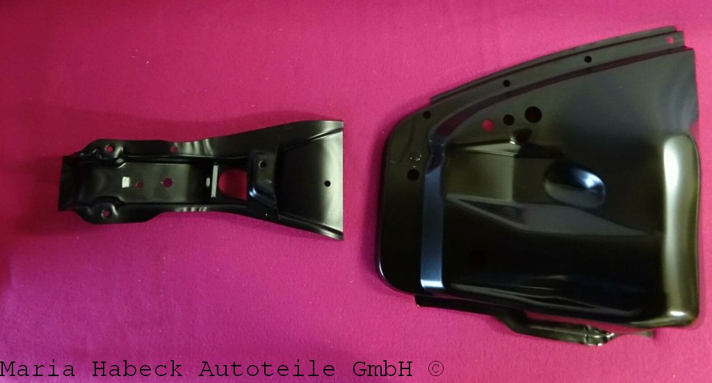 JP SET Repblech mit Halter f. Pralldämpfer  für Porsche 911 591143-1  591103-3