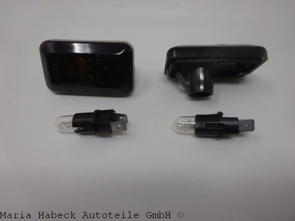 TMP Blinker Set  kompl. schwarz  Kotflügel 911  964  944      4A0949101