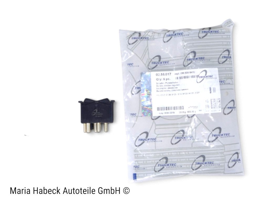 Trucktec Fensterheber Schalter hinten Mercedes  W123 126 W 201   0008208410