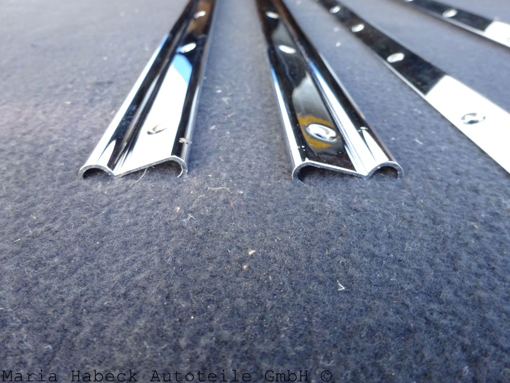 S-Trim Einstiegsleisten Alu SET  für Porsche 356 A / B / C  64455111700