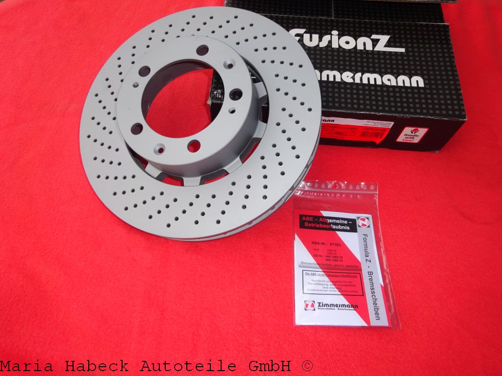 Zimmermann Bremsscheibe 993 Turbo / GT2 links VA Formula Z 460.1564.70 Zimmermann Bremsscheibe 993 Turbo / GT2 links VA Formula Z 460.1564.70