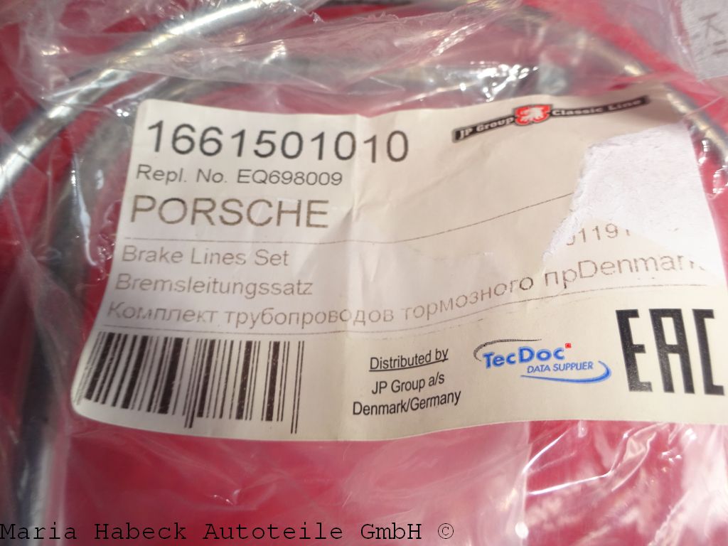 JP brake line set 356B T5 1-circuit w. 8 lines EQ698009 JP brake line set 356B T5 1-circuit w. 8 lines EQ698009