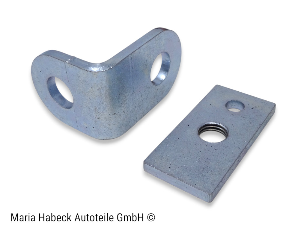 S.Trim 3-point safety belt with mounting bracket  Orange Porsche 911 1969–1973