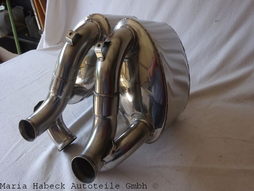 JP Endschalldämpfer Edelstahl Porsche 993 Turbo Sport 60 mm 93.330S  99311104501