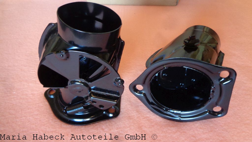 Stilcars Heizklappen -Set 911 Edelstahl kurz schwarz Stilcars Heizklappen -Set 911 Edelstahl kurz schwarz