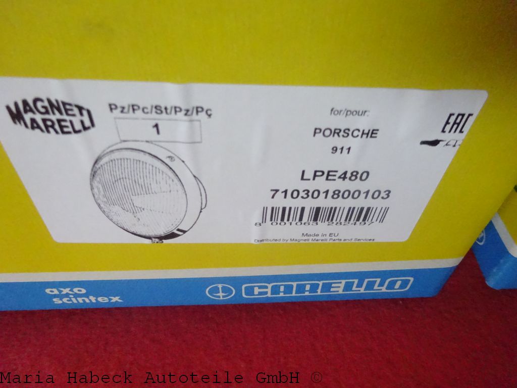 MM  Scheinwerfer SET  Rand schwarz 911 74-88  710301800103     91163111302