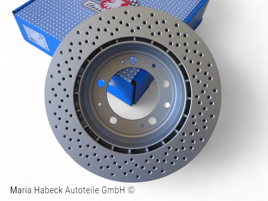 JP Brake disk rear axle left / right  for Porsche 993  1663201000  99335204102