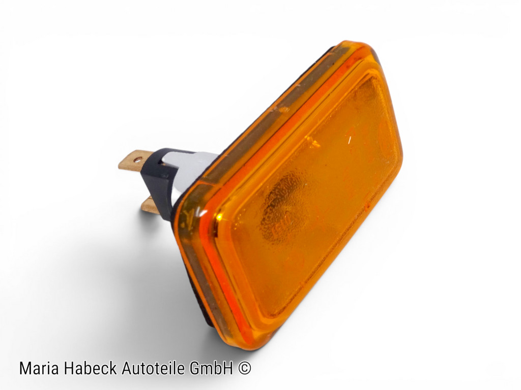 Hella  Seitenblinkleuchte orange kompl. Porsche 911 / 924 / 944 / 964  4A0949101