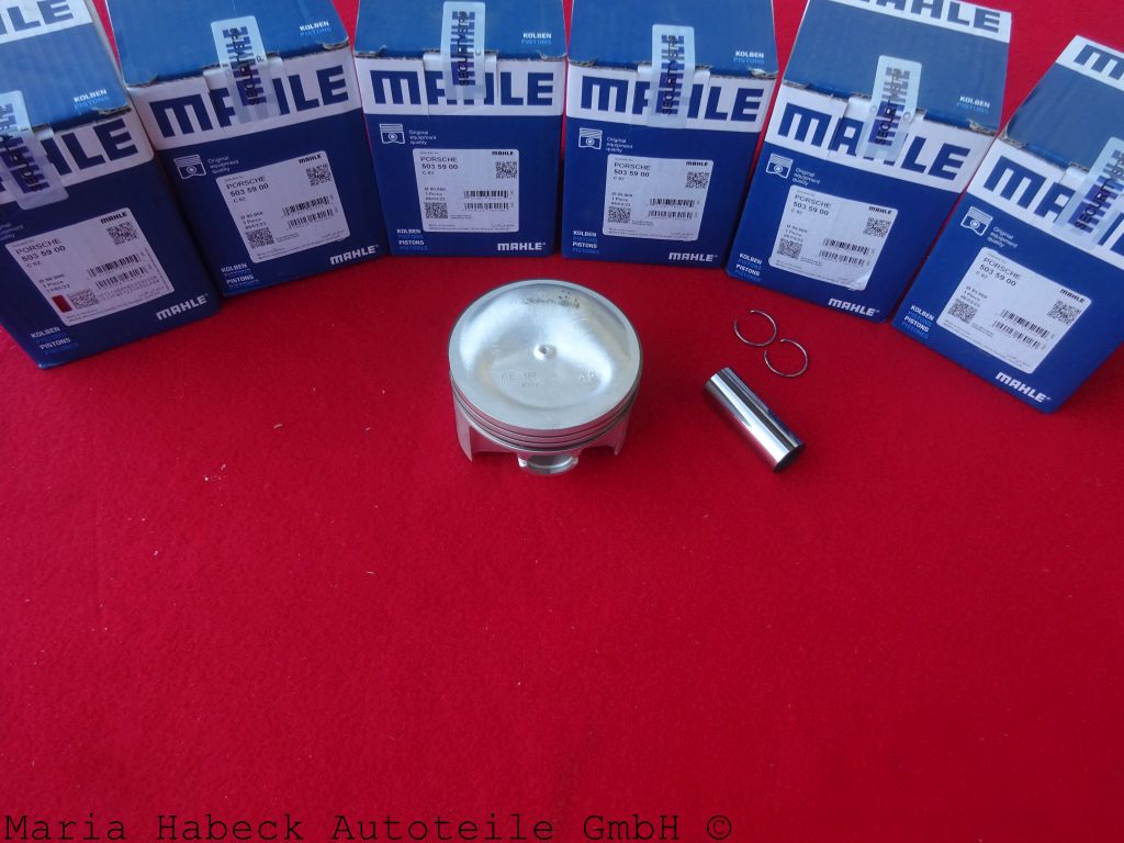 Mahle Kolben Set 6 Porsche 911  2,7 K-Jet 165 / 175 PS  503 59 00  PCG5035992