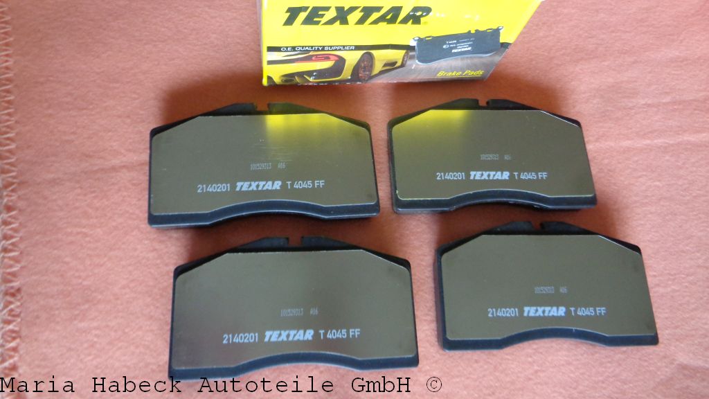 Textar Brake pad set  front  993 Turbo  2140201   T4045