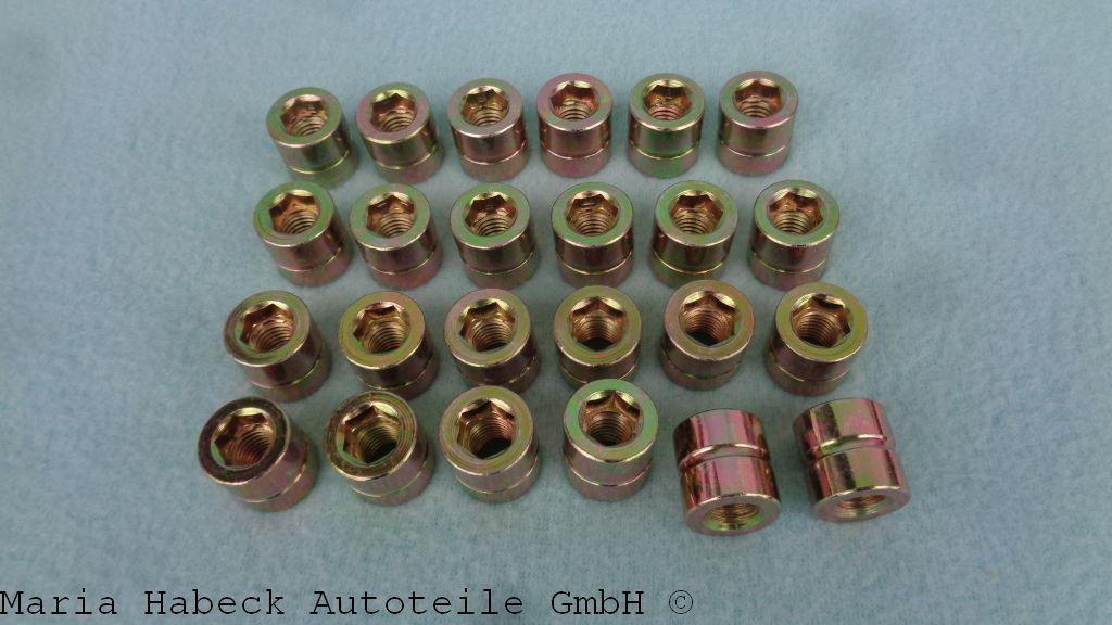 Set 24 Stck. HT Zylinderkopfmuttern M10 alle Porsche 911 / 930  90110438202