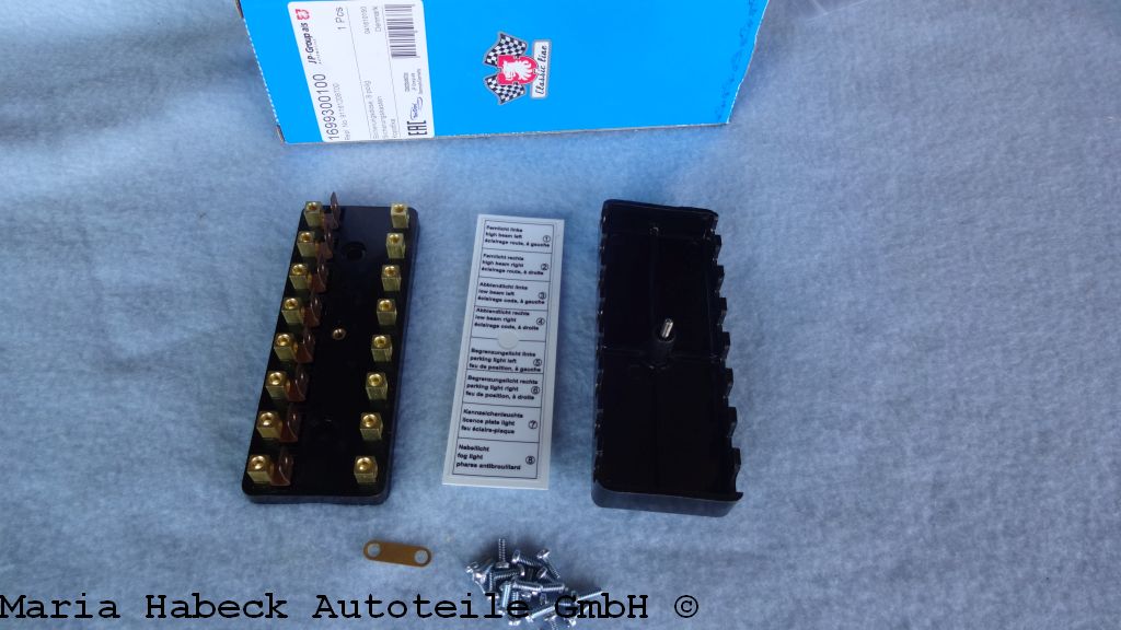 JP Sicherungskasten komplett 8 pol  Porsche 911 69-73   91161208700