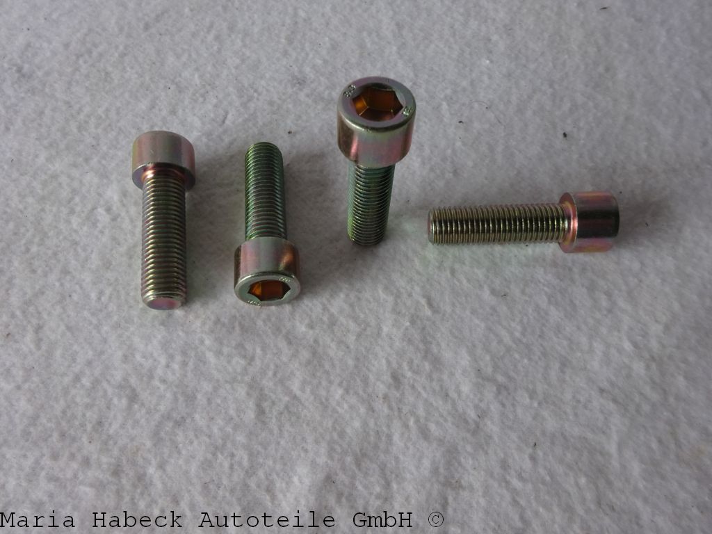 Cheque connecting bolts SET 4 Porsche brake caliper Brembo 3.3 90006717002