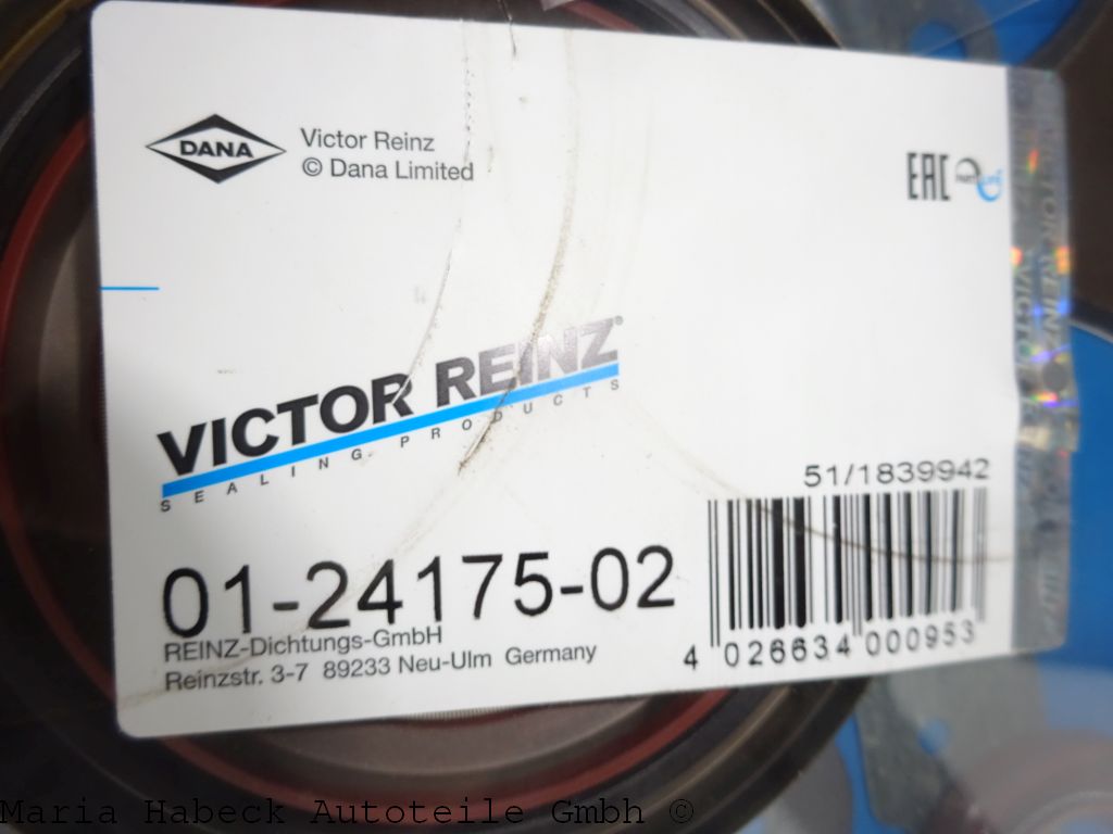 Reinz full set Porsche 928 all 4.5 litre 241 hp 01-24175-02 92810090100 Reinz full set Porsche 928 all 4.5 litre 241 hp 01-24175-02 92810090100