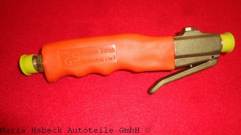 Propane handle welding torch with economy and dosing valve, 3/8"