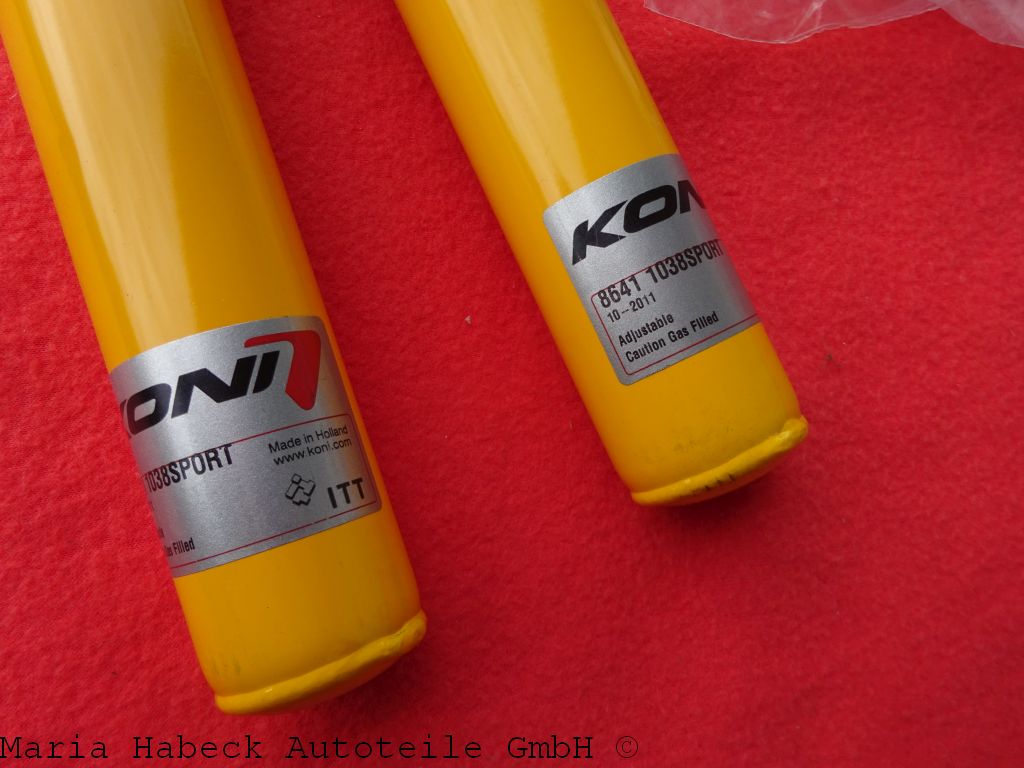 Koni Shock Absorber Front Set Yellow Adjustable Sport Porsche 944 VA 8641 -1038